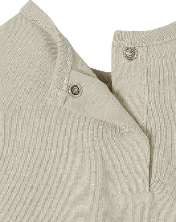 Actual product image Vertbaudet Bio-Kollektion: Baby Shirt mit Druckknöpfen und Message (80)