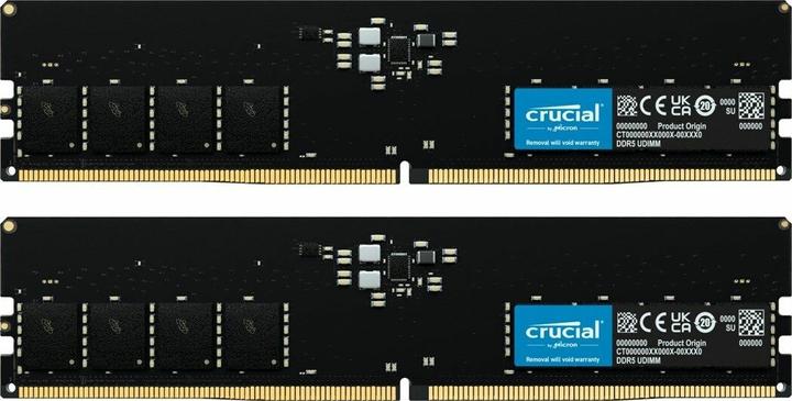 Immagine prodotto Crucial RAM D5 5200 32GB C42 K2 (2 x 16GB, 5200 MHz, RAM DDR5, U-DIMM)