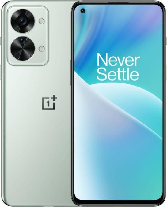 OnePlus Noord 2T (128 GB, Jade Mist, 6.43", Dubbele SIM, 50 Mpx, 5G)