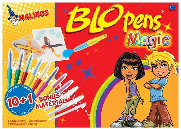 Malinos Blopens Airbrush Pens (Multicolore, 10 x)