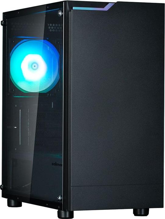 Image du produit Zalman T4 plus RGB verre trempé noir