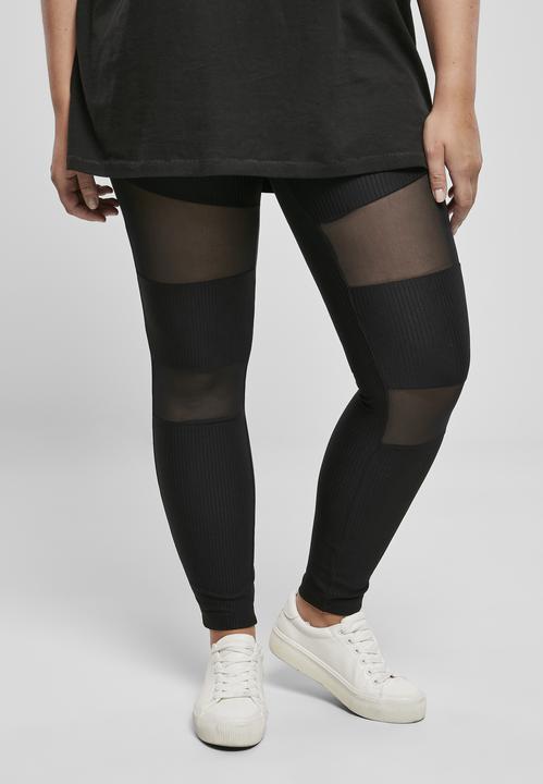 Produktbild Urban Classics Ladies Tech Mesh Rib Leggings (XXL)