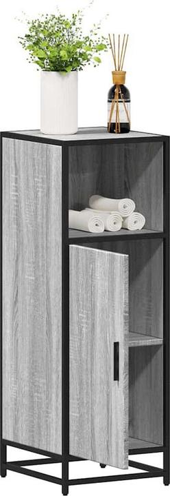 Image du produit VidaXL Armoire de salle de bains Gris Sonoma 35x37,5x100 cm Bois composite