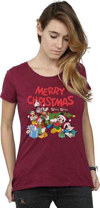 Image du produit Disney - T-shirt MICKEY AND FRIENDS WINTER WISHES - Femme (L)