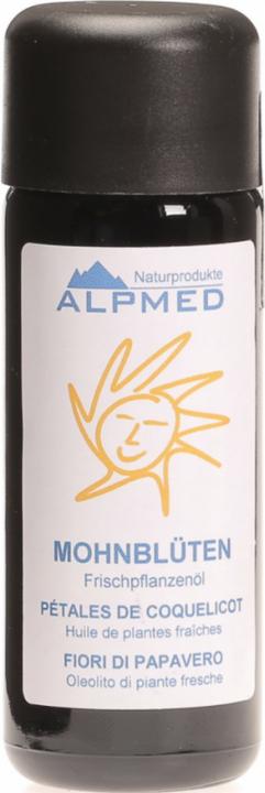 Actual product image Alpmed Fresh plant oil poppy petal oil (Body cream, 50 ml)
