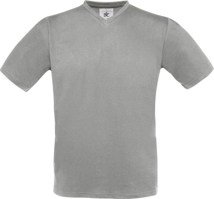 Actual product image B&C Mens Exact V Neck T-Shirt (M)