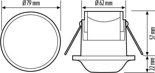 Actual product image Esylux Motion detector (8 m)