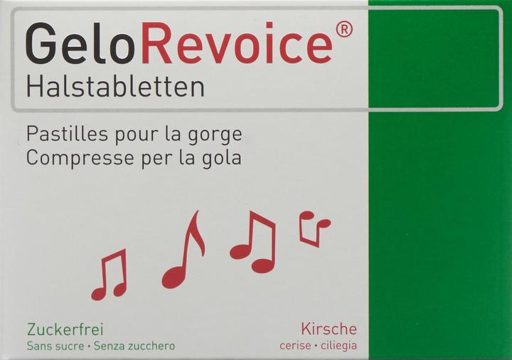 Actual product image GeloRevoice Kirsche Menthol (60 Piece)