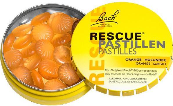 Produktbild Bach Rescue Pastillen Orange (1 Stück, Dragee, 50 g)