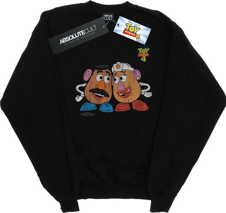 Actual product image Disney Girls Toy Story 4 Mr And Mrs Potato Head Sweatshirt (116)