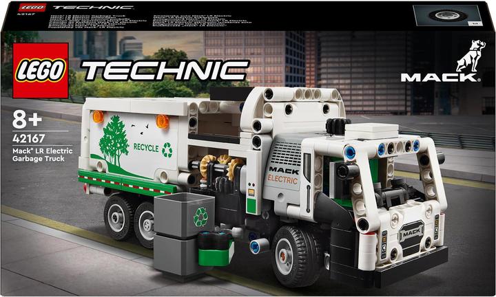 Produktbild LEGO Mack LR Electric Müllwagen (42167, LEGO Technic)