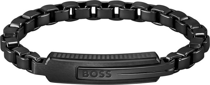 Hugo Boss Decent black bracelet Orlado 1580358 - Length: 17.5 cm (17.50 cm, Edelstahl)