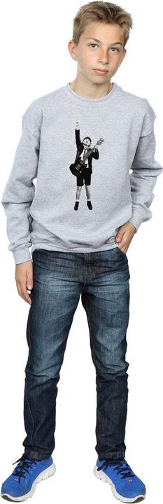 Produktbild AC/DC Angus Young Cut Out Sweatshirt Jungen (140, 146)