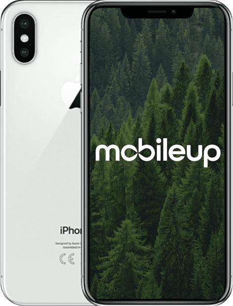 Produktbild mobileup iPhone X (64 GB, Silber, 5.80", 12 Mpx, Single SIM, B / Sehr gut)