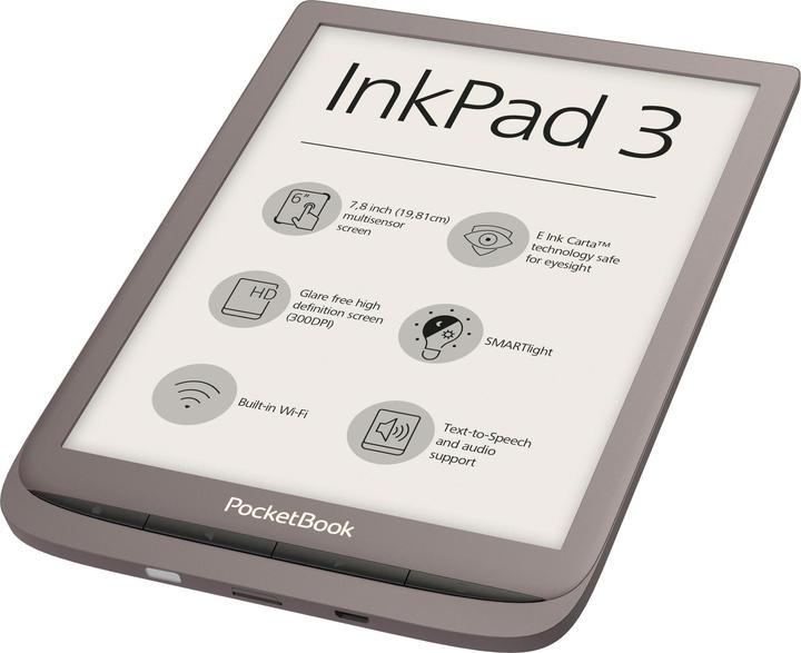 Produktbild PocketBook InkPad 3 (7.80", 8 GB, Dunkelbraun)