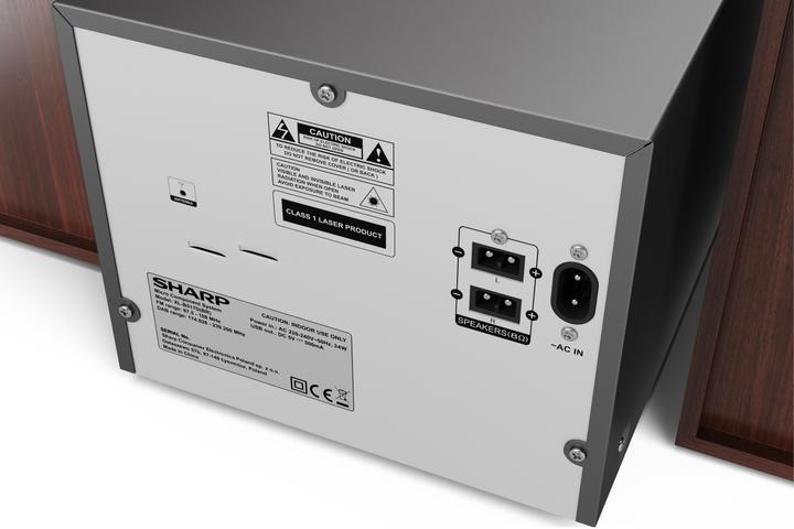 Actual product image Sharp XL-B517BR (Multiroom, Bluetooth, 2x 45 W)