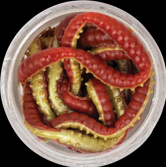 Actual product image Berkley Powerbait Power Honey Worms Red Yellow (2.50 cm)