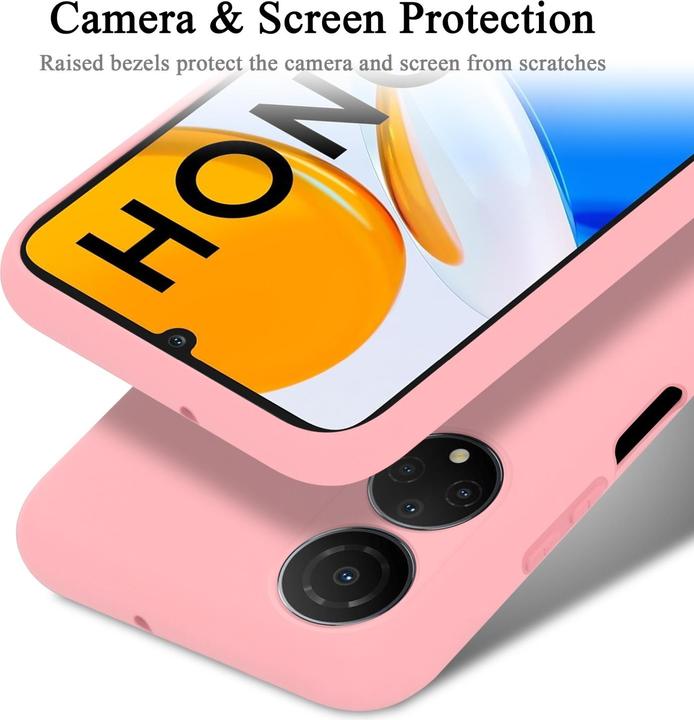Produktbild Cadorabo TPU Liquid Silicone Case Hülle für Honor X7 (Honor X7)