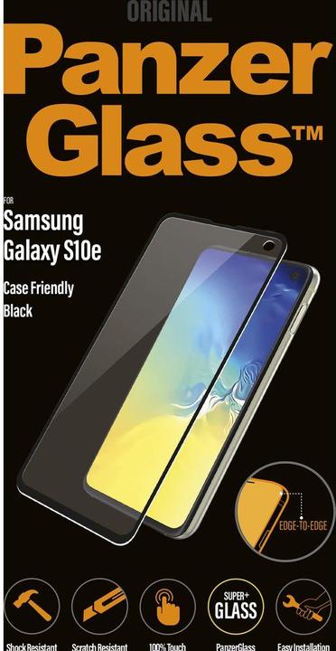 Produktbild PanzerGlass Edge to Edge (1 Stück, Samsung Galaxy S10e)