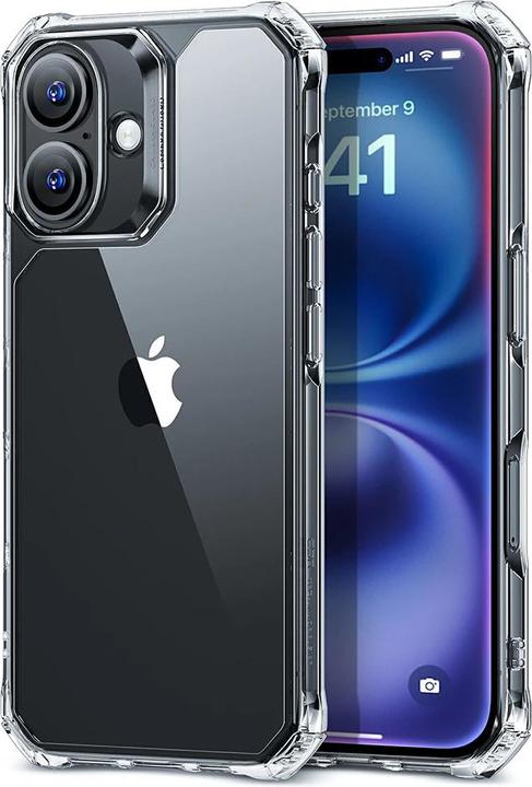 Actual product image ESR - Air Armor - iPhone 16 - Clear (Apple iPhone 16)