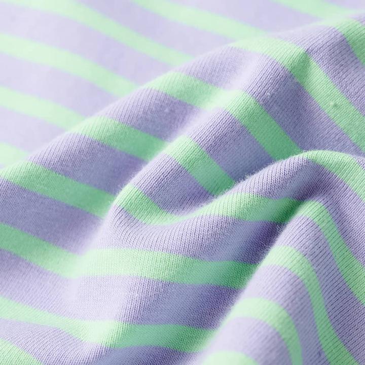 Immagine prodotto VidaXL Gonna per bambini a righe dritta Verde menta chiaro (140)
