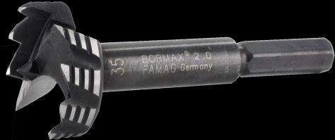 Produktbild Famag Forstnerbohrer 1622 Bormax 2.0 WS Satz mit 3 Teilen (40, 50, 60 mm)