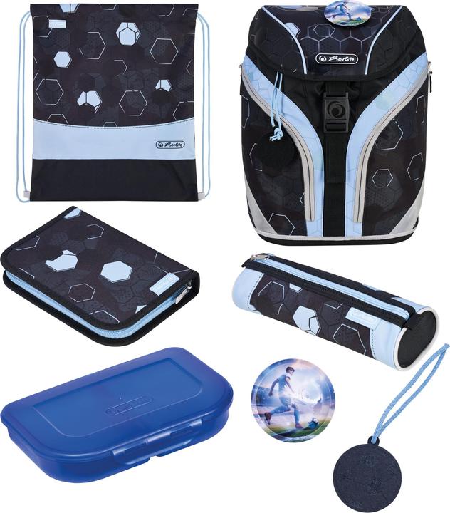 Image du produit Herlitz Sac à dos primaire SoftLight GREENline Cyber Soccer (18 l)