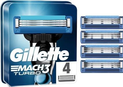 Actual product image Gillette Mach3 Turbo (4 x)