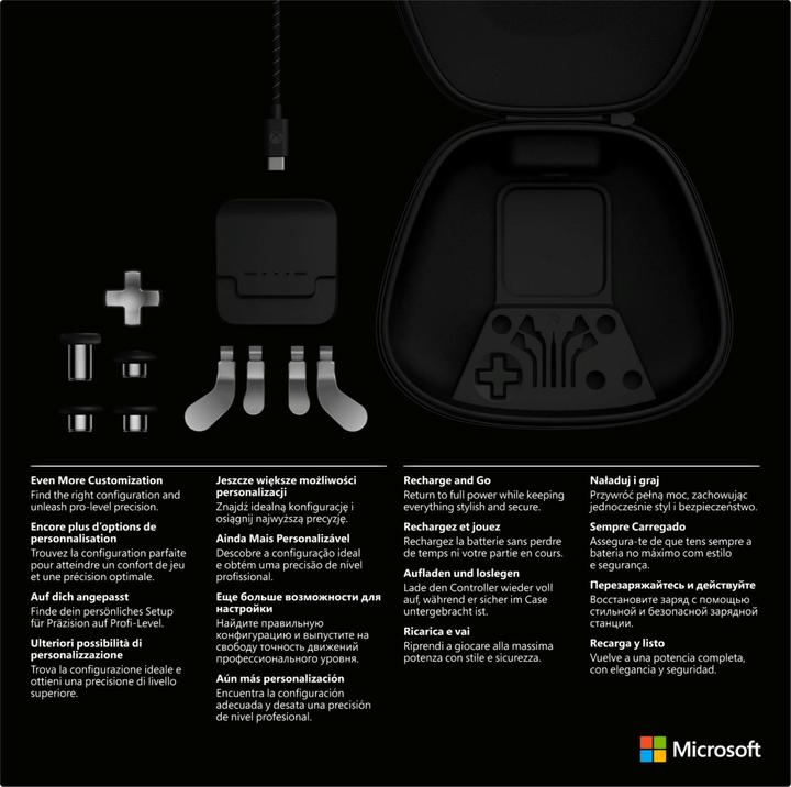 Actual product image Microsoft Xbox Elite Wireless Controller Series 2 - Complete Component Pack (PC, Xbox One S)