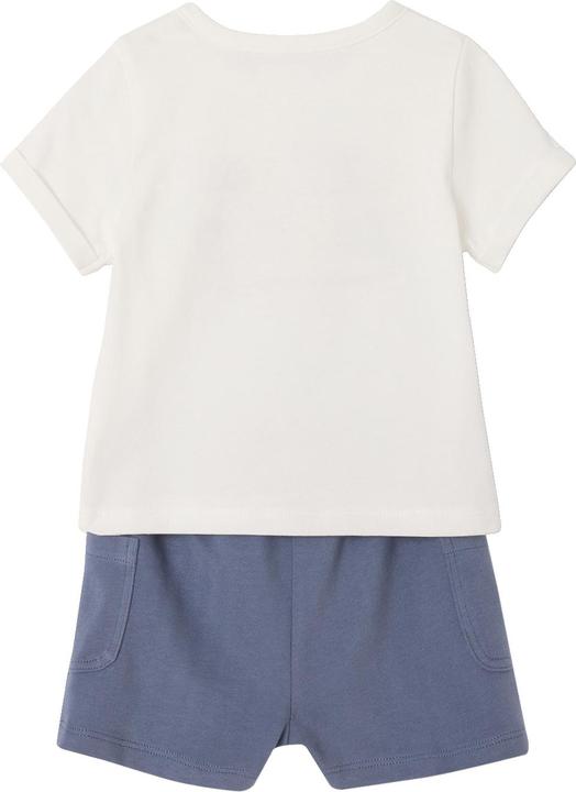 Produktbild Vertbaudet Bio-Kollektion: Baby-Set aus bedrucktem T-Shirt & Shorts (92)