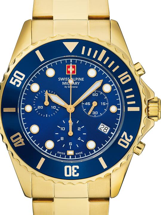Image du produit Swiss Alpine Military 7053.9115 Chronographe 42mm 10ATM (Montre de sport, 42 mm)