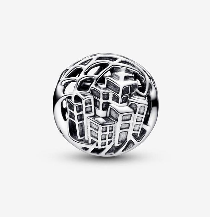 Image du produit Pandora Marvel Spider Man Soaring City Charm (Argent sterling 925)