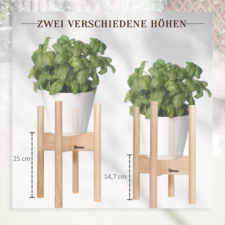 Actual product image Jamb Flower stand set of 2