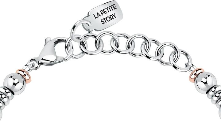 Produktbild La Petite Story Cute Bicolor Bracelet Family LPS05ASF69 (17 cm, Edelstahl, Emaille)