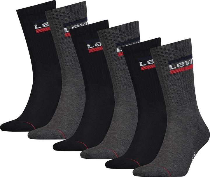 Actual product image Levis Socks Sporty (pack of 6, 39 - 42)