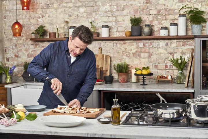Image du produit Tefal Jamie Oliver Cook's Classic (30 cm, Wok, Acier inoxydable)
