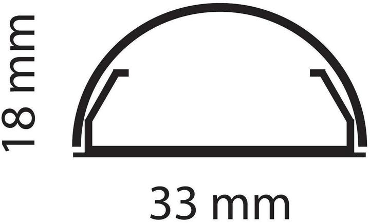 Produktbild Multibrackets Universal-Kabelkanal (Kabelkanal, 110 cm)