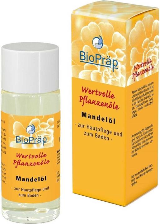 Actual product image BioPräp Almond oil, 100 ml oil (Body oil, 100 ml)