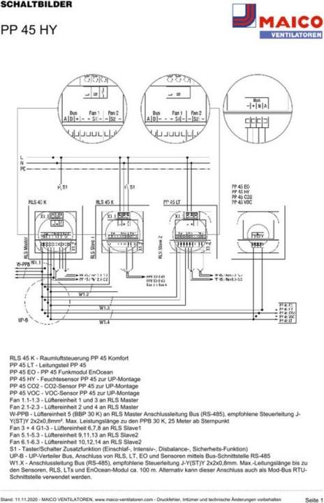 Produktbild Maico Feuchtesensor