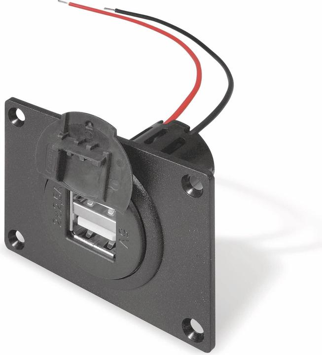 Produktbild Philippi USB Doppel-Einbausteckdose