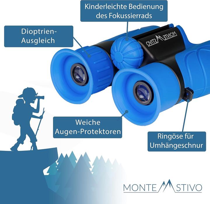 Produktbild Monte Stivo Fernglas für Kinder (8 x)