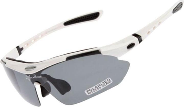 Image du produit Rockbros 10002 lunettes polarisantes pour cyclistes - blanc (Noir, Blanc)