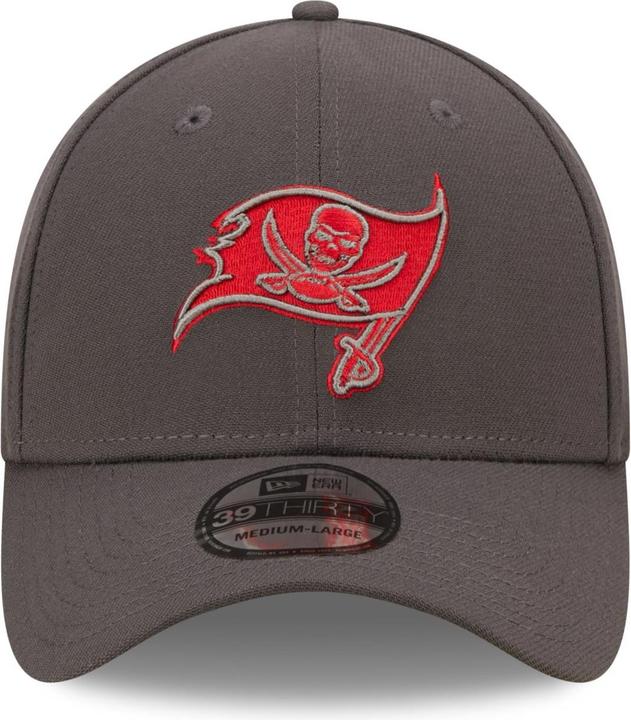 Actual product image New Era 39Thirty Stretch Cap - Tampa Bay Buccaneers charcoal (XL)