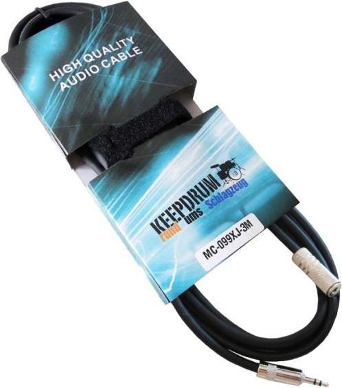 Actual product image keepdrum MC-099XJ 3m extension cable 3.5 mm (3 m)