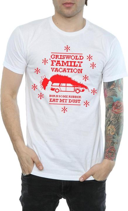 Immagine prodotto National Lampoon´s Vacation National Lampoon's Christmas Vacation Eat My Dust Maglietta Uomo (M)