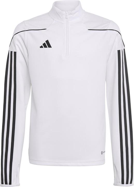 Actual product image adidas Tiro 23 League Training Top Kids Sweatshirt White Black IB8477 (116cm) (116)