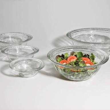 Produktbild Glasi Hergiswil Schale Anelli Ø 22.5 cm 1 Stück, Transparent (22.50 cm, 1 x)