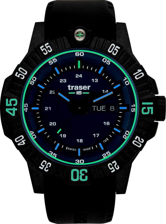 Actual product image Traser P99 Q Tactical (Diving watch, 46 mm)