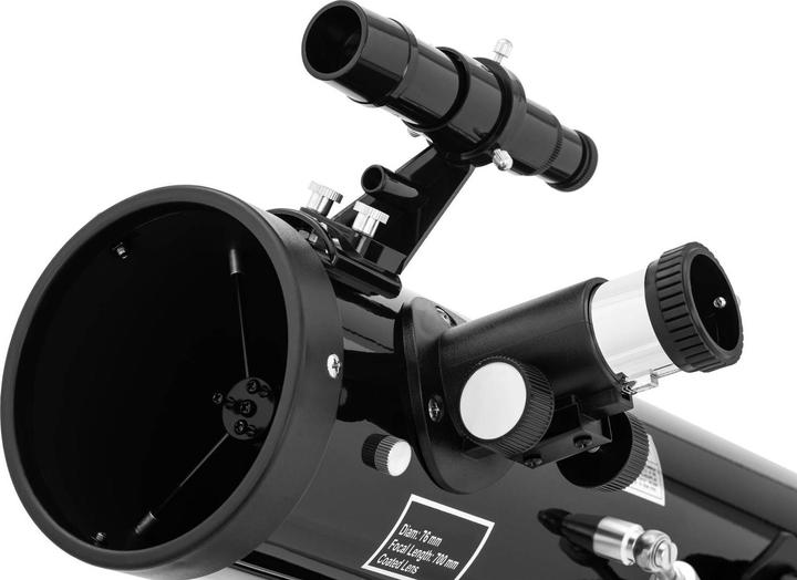 Produktbild Uniprodo Teleskop Einsteiger Fernrohr Reflektor Spiegelteleskop Astronomie 700 mm Ø76 mm