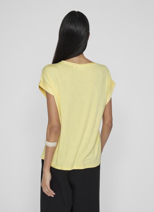 Actual product image Vila Round neckline top with short sleeves (44)